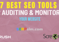 seo tools for auditing and monitoring website performane