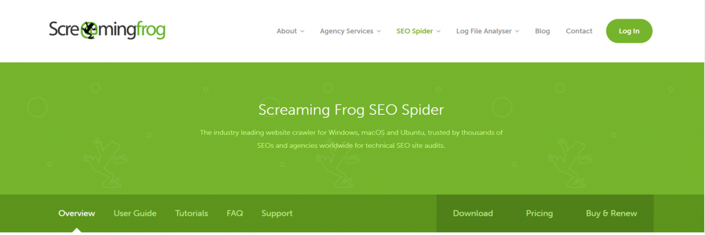 screaming frog seo tool